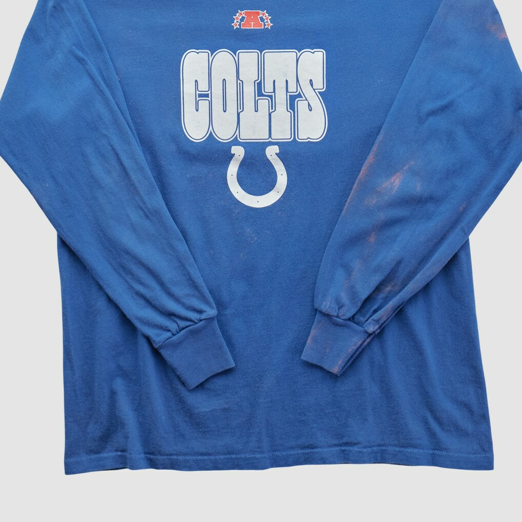 Indianapolis Colts NFL 2010s Long Sleeve T-shirt Blue Vintage | Fanatics