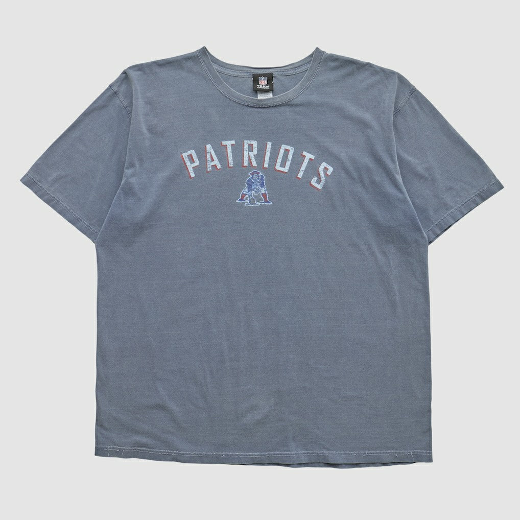 New England Patriots NFL 2010s T-shirt Blue Vintage | Fanatics
