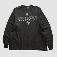 Dallas Cowboys 2000s Long Sleeve T-shirt Black Vintage | Fanatics