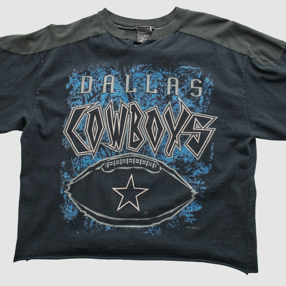 Dallas Cowboys Front Row 1995 T-shirt Black Vintage | Fanatics