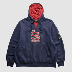 St. Louis Cardinals Majestic 2000s Hooded Pullover Sweatshirt - MLB
