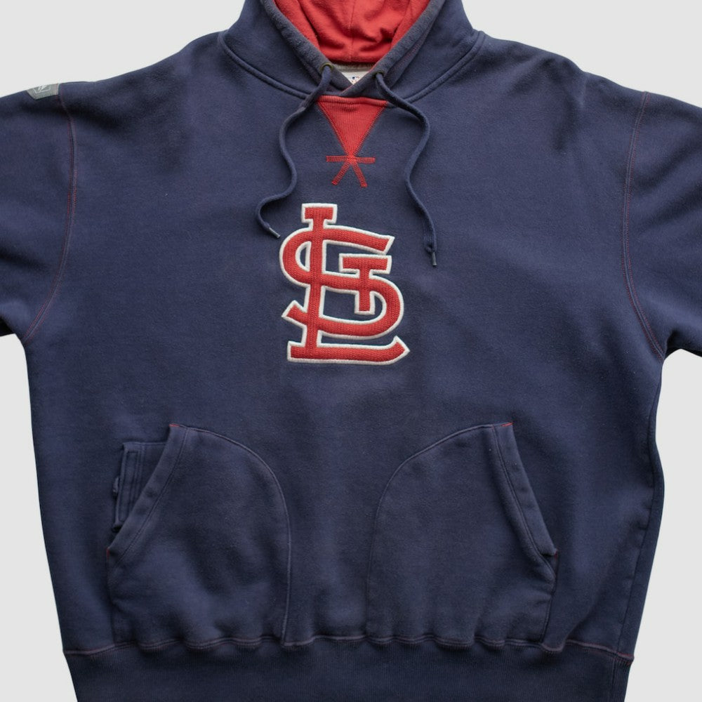 St. Louis Cardinals Majestic 2000s Hooded Pullover Sweatshirt - MLB
