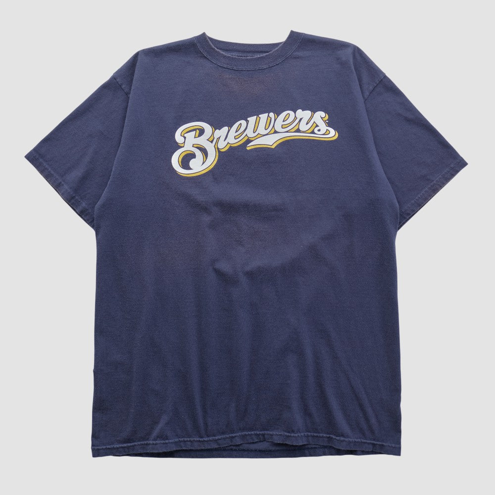 Milwaukee Brewers Majestic 2000s T-shirt - MLB