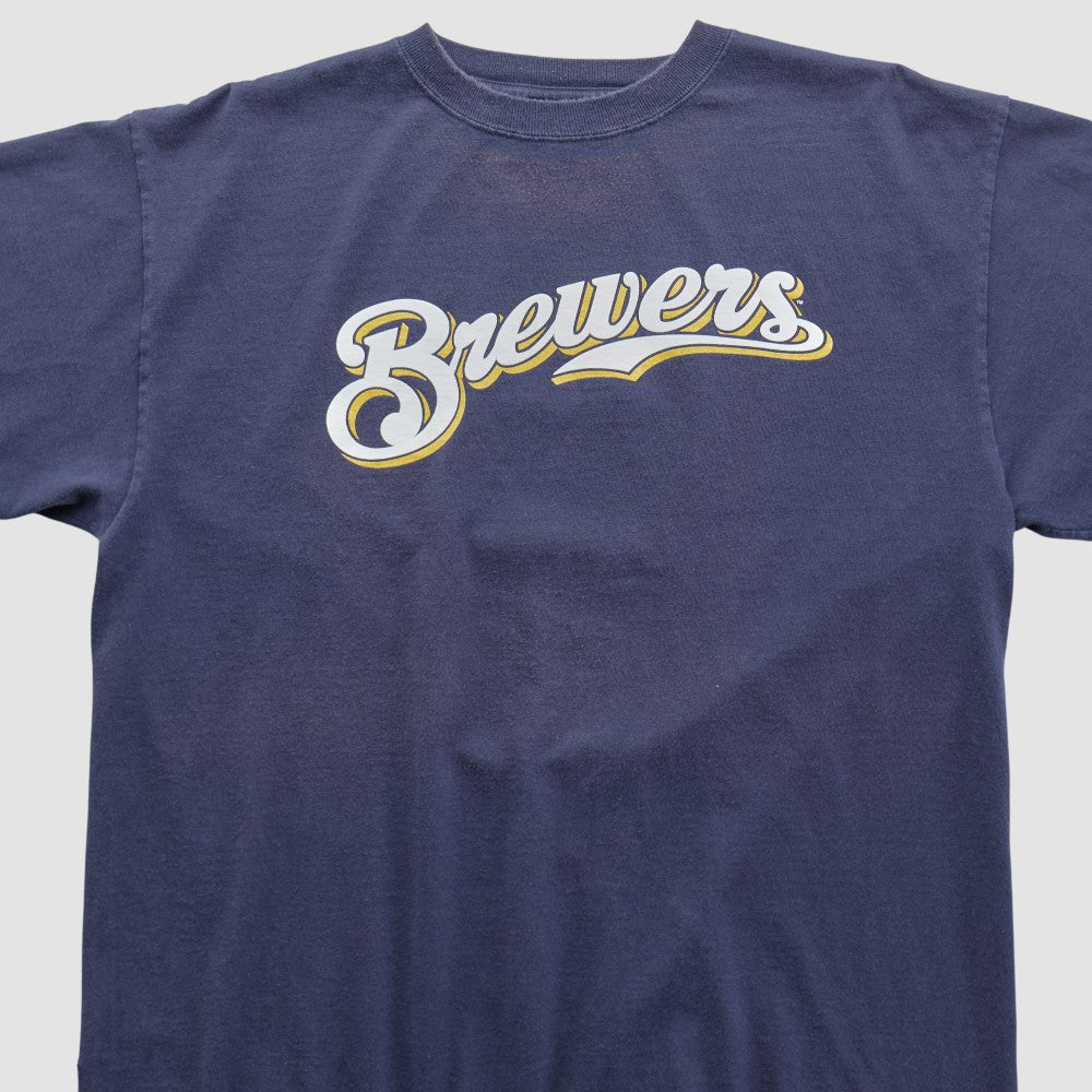 Milwaukee Brewers Majestic 2000s T-shirt - MLB