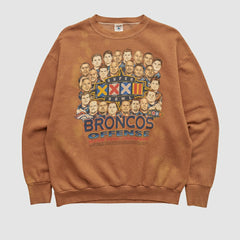 Denver Broncos Delta 1998 Pullover Sweatshirt Clay Vintage | Fanatics