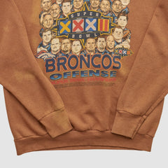 Denver Broncos Delta 1998 Pullover Sweatshirt Clay Vintage | Fanatics