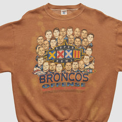 Denver Broncos Delta 1998 Pullover Sweatshirt Clay Vintage | Fanatics