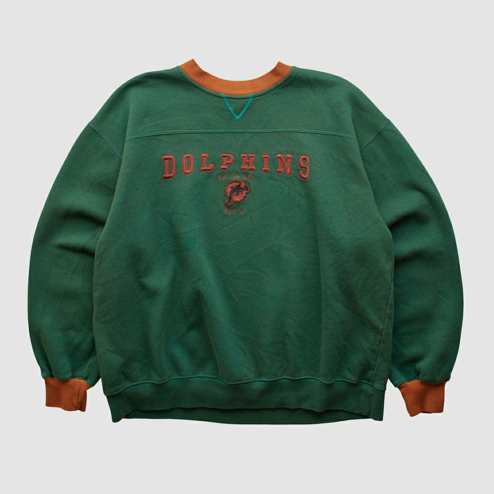 Miami Dolphins NFL 2000s Pullover Sweatshirt Teal Vintage | Fanatics