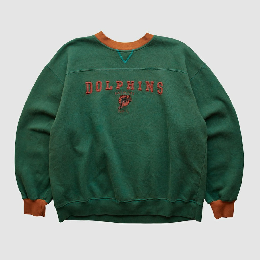 Miami Dolphins NFL 2000s Pullover Sweatshirt Teal Vintage | Fanatics
