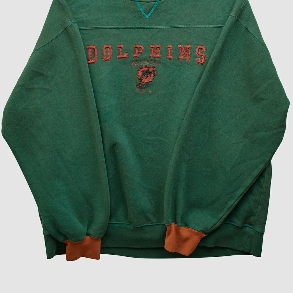 Miami Dolphins NFL 2000s Pullover Sweatshirt Teal Vintage | Fanatics