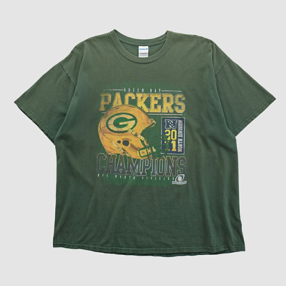 Green Bay Packers Gildan 2011 T-shirt Green Vintage | Fanatics
