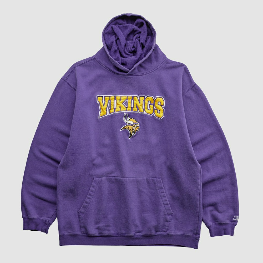 Minnesota Vikings NFL 2000s Hooded Pullover Sweatshirt Purple Vintage | Fanatics