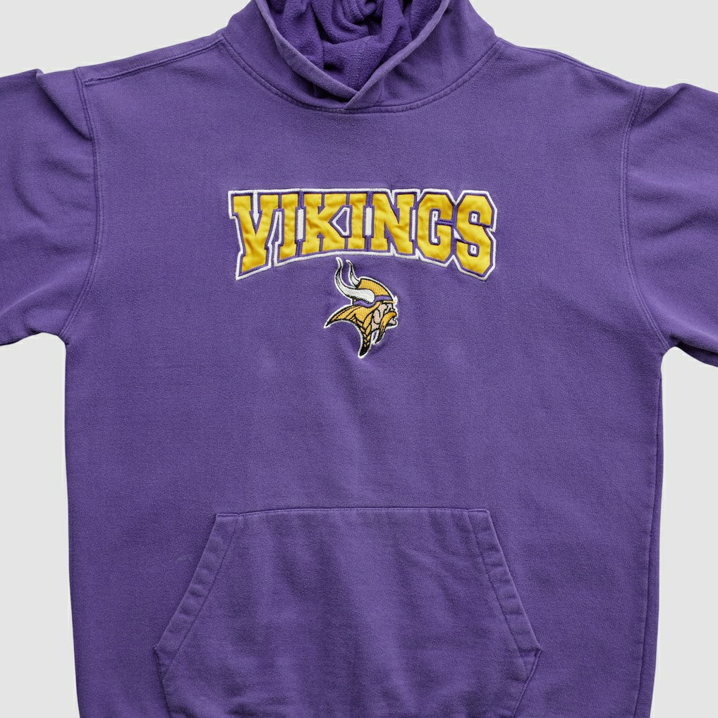 Minnesota Vikings NFL 2000s Hooded Pullover Sweatshirt Purple Vintage | Fanatics