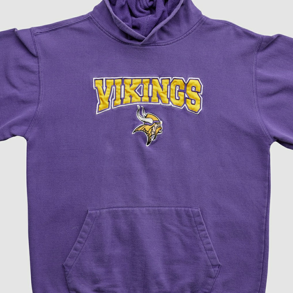 Minnesota Vikings NFL 2000s Hooded Pullover Sweatshirt Purple Vintage | Fanatics