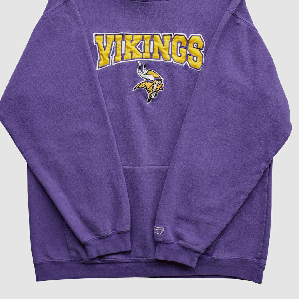 Minnesota Vikings NFL 2000s Hooded Pullover Sweatshirt Purple Vintage | Fanatics