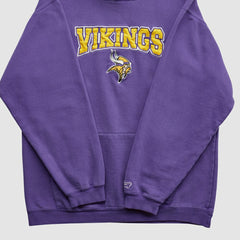 Minnesota Vikings NFL 2000s Hooded Pullover Sweatshirt Purple Vintage | Fanatics