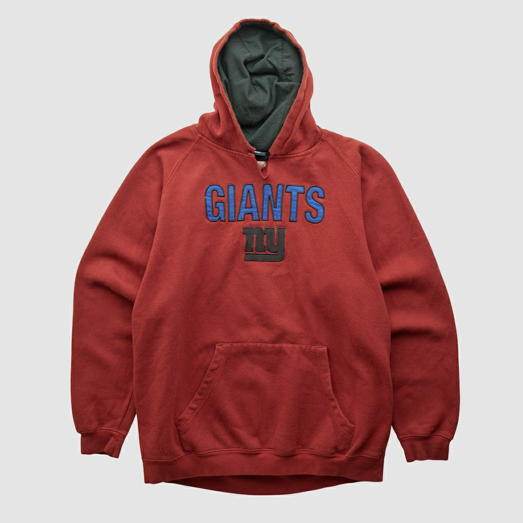 New York Giants Reebok 2000s Hooded Pullover Sweatshirt Red Vintage | Fanatics