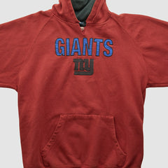 New York Giants Reebok 2000s Hooded Pullover Sweatshirt Red Vintage | Fanatics