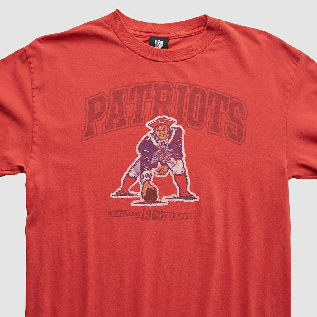 New England Patriots NFL 2010s Long Sleeve T-shirt Red Vintage | Fanatics