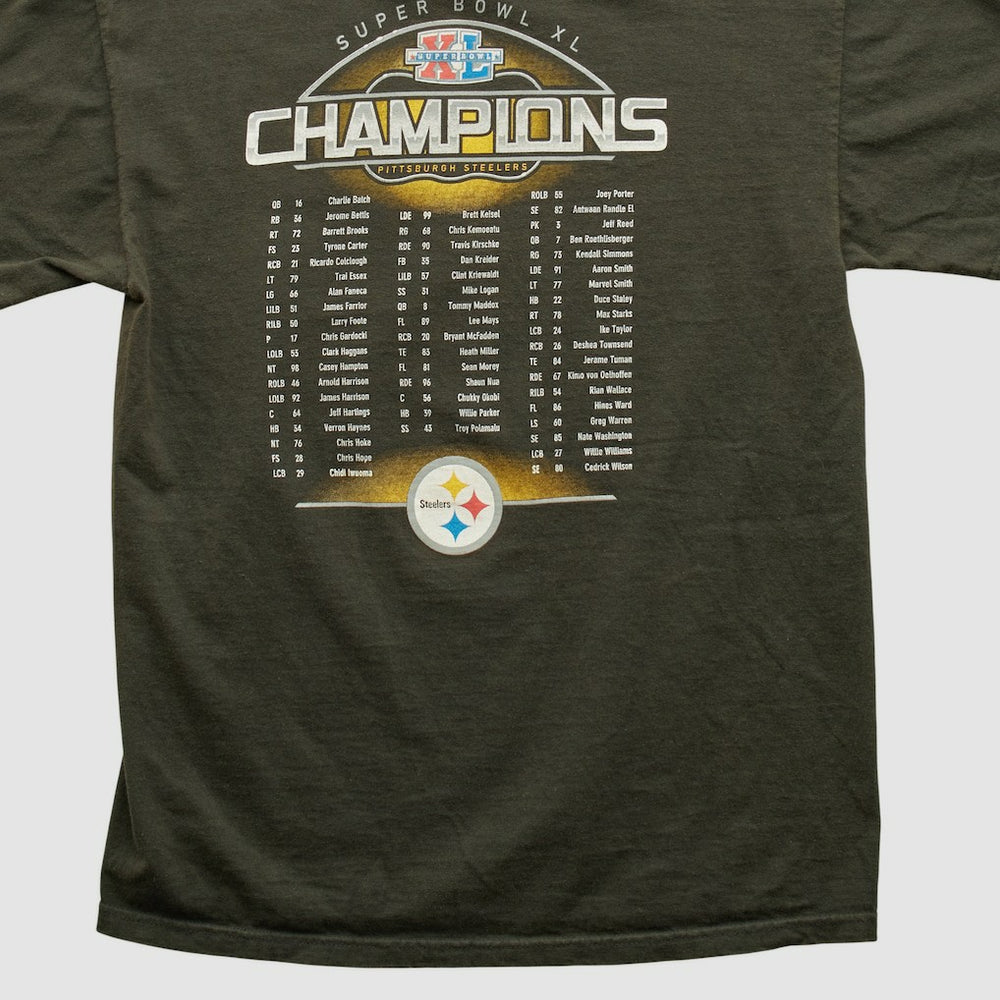 Pittsburgh Steelers Reebok 2006 T-shirt Charcoal Vintage | Fanatics