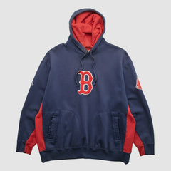 Boston Red Sox Majestic 2000s Hooded Pullover Sweatshirt - MLB