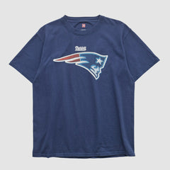 New England Patriots NFL 2000s T-shirt Navy Vintage | Fanatics