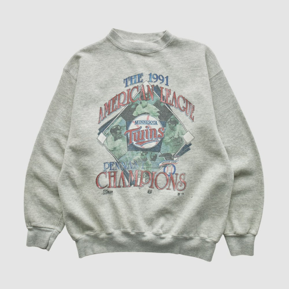 Minnesota Twins Salem Sportswear 1991 Pullover Sweatshirt - MLB