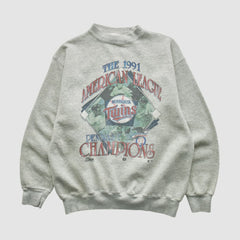 Minnesota Twins Salem Sportswear 1991 Pullover Sweatshirt - MLB