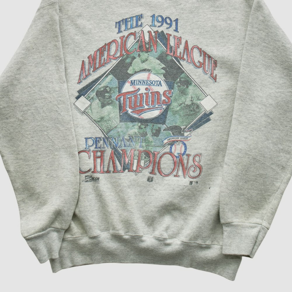 Minnesota Twins Salem Sportswear 1991 Pullover Sweatshirt - MLB