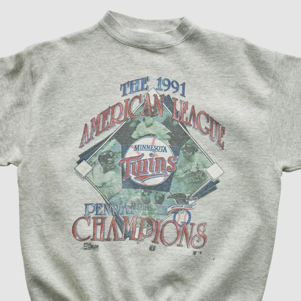 Minnesota Twins Salem Sportswear 1991 Pullover Sweatshirt - MLB
