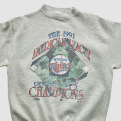 Minnesota Twins Salem Sportswear 1991 Pullover Sweatshirt - MLB