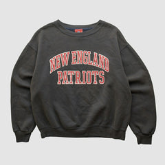 New England Patriots NFL 2000s Pullover Sweatshirt Black Vintage | Fanatics