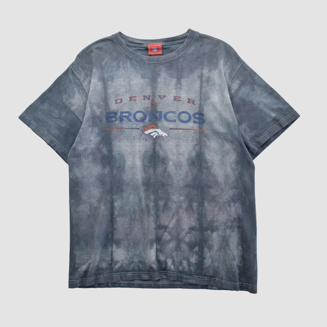 Denver Broncos NFL 2000s T-shirt Gray Vintage | Fanatics