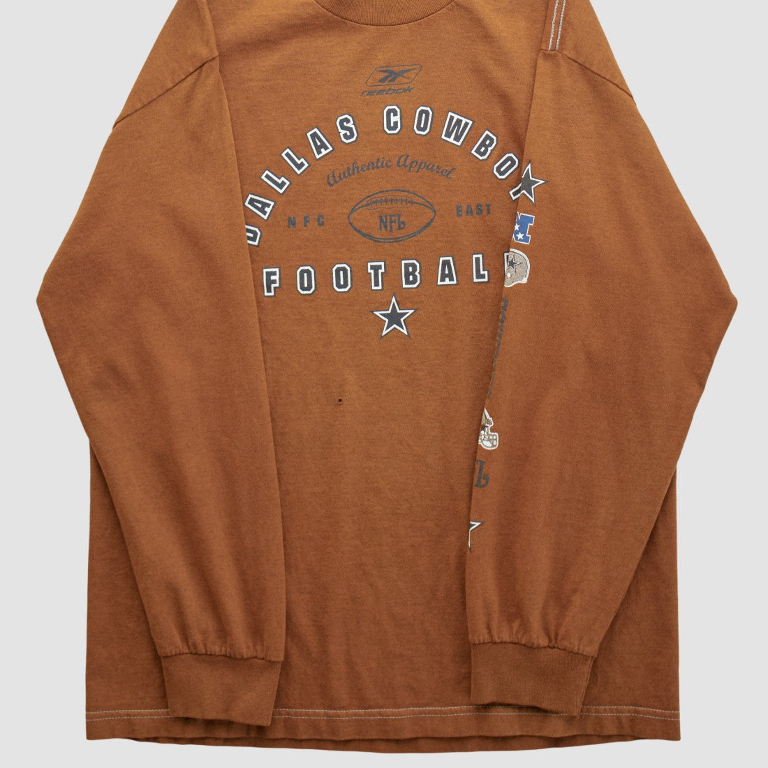Dallas Cowboys 2000s Long Sleeve T-shirt Clay Vintage | Fanatics