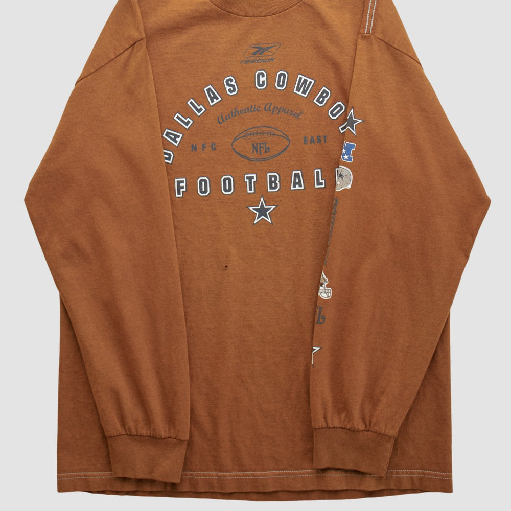 Dallas Cowboys 2000s Long Sleeve T-shirt Clay Vintage | Fanatics