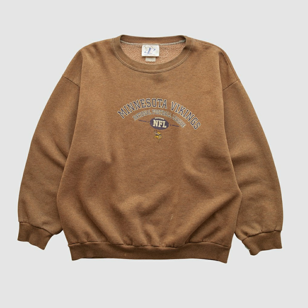 Minnesota Vikings Logo Athletic 2000s Pullover Sweatshirt Clay Vintage | Fanatics