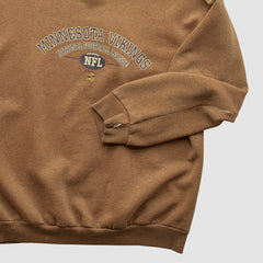 Minnesota Vikings Logo Athletic 2000s Pullover Sweatshirt Clay Vintage | Fanatics