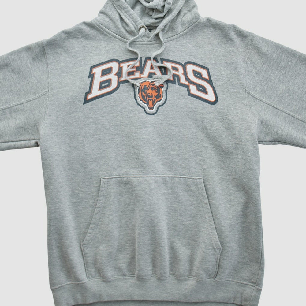 Chicago Bears 2010s Hooded Pullover Sweatshirt Heather Gray Vintage | Fanatics