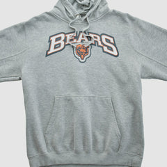 Chicago Bears 2010s Hooded Pullover Sweatshirt Heather Gray Vintage | Fanatics