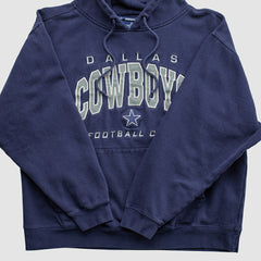 Dallas Cowboys 2010s Hooded Pullover Sweatshirt Navy Vintage | Fanatics