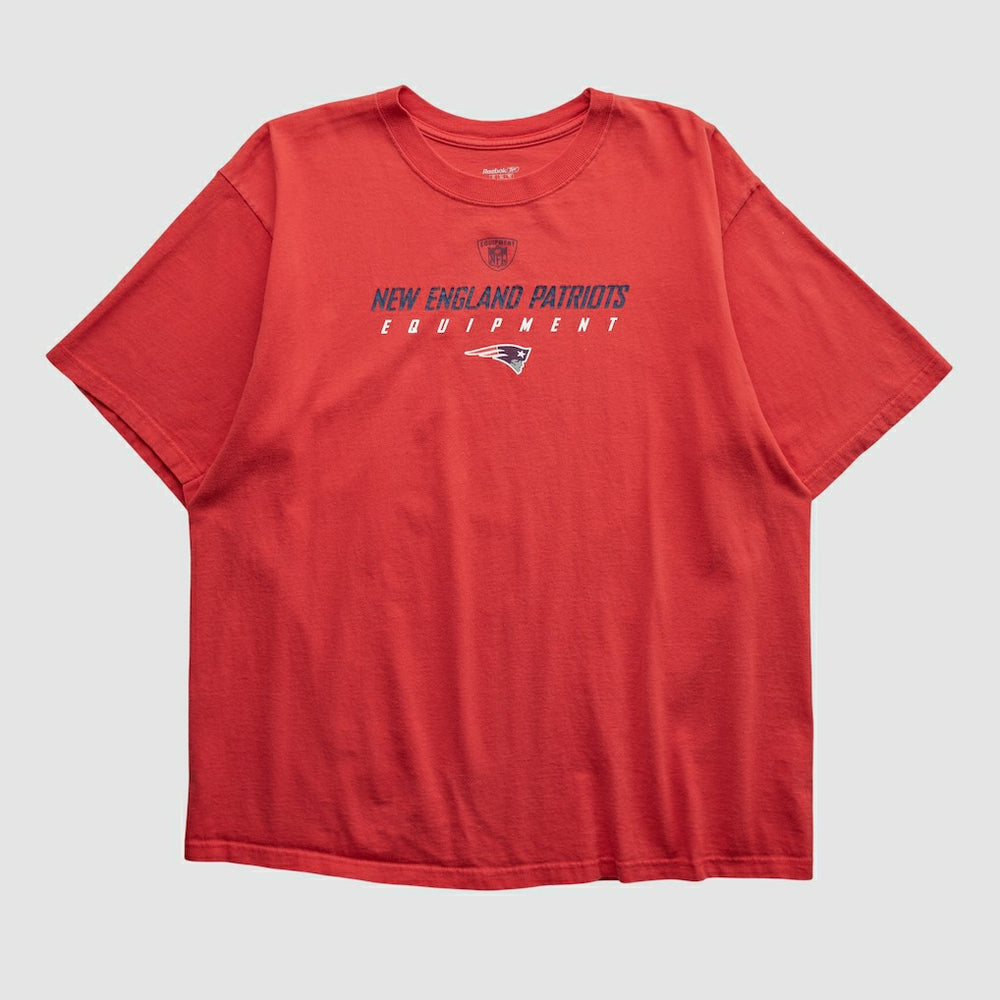 New England Patriots Reebok 2000s T-shirt Red Vintage | Fanatics
