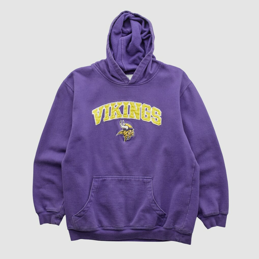Minnesota Vikings NFL 2000s Hooded Pullover Sweatshirt Purple Vintage | Fanatics