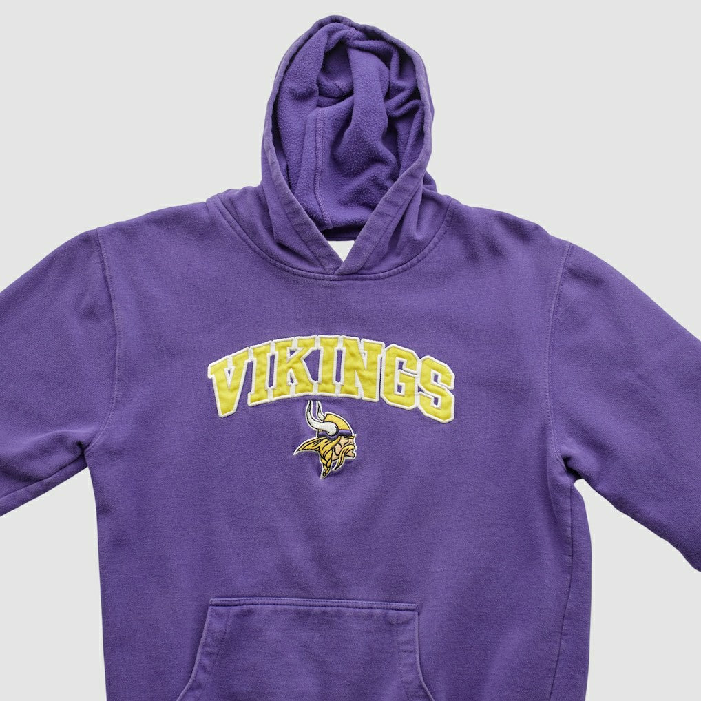Minnesota Vikings NFL 2000s Hooded Pullover Sweatshirt Purple Vintage | Fanatics