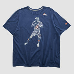 Denver Broncos 2010s T-shirt Navy Vintage | Fanatics