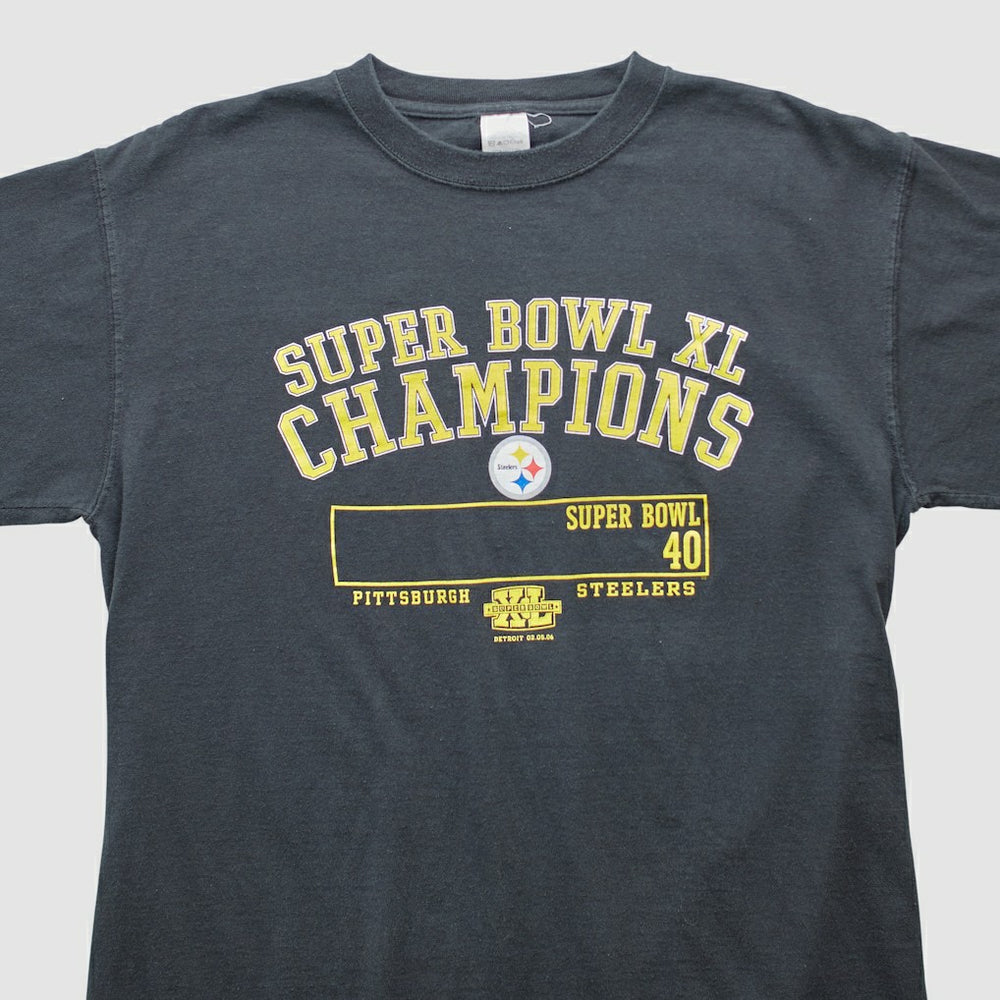Pittsburgh Steelers 2006 T-shirt Black Vintage | Fanatics