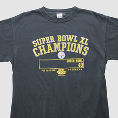 Pittsburgh Steelers 2006 T-shirt Black Vintage | Fanatics