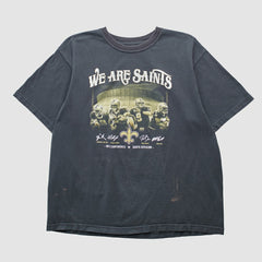 New Orleans Saints Reebok 2000s T-shirt Black Vintage | Fanatics