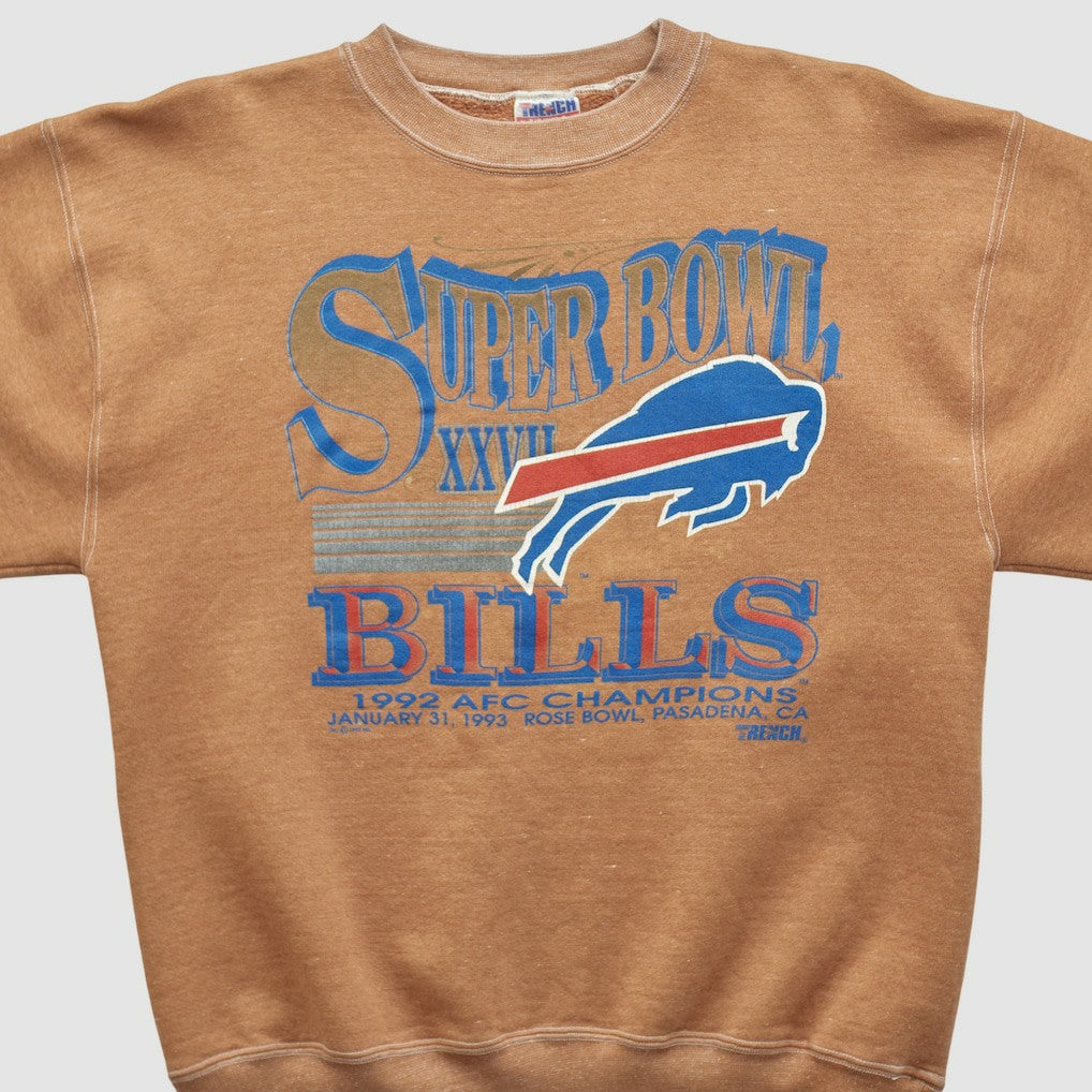 Super Bowl XXVII Trench 1992 Pullover Sweatshirt Clay Vintage | Fanatics