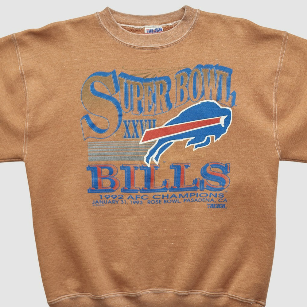 Super Bowl XXVII Trench 1992 Pullover Sweatshirt Clay Vintage | Fanatics