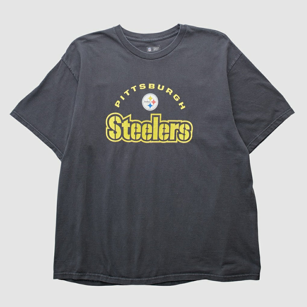 Pittsburgh Steelers NFL 2000s T-shirt Black Vintage | Fanatics